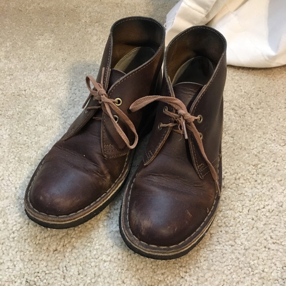 Clarks Desert Boots - Beeswax Leather